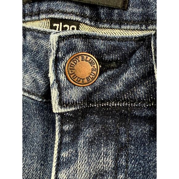 Judy Blue Mid Waist Relaxed Fit Denim Jeans 7/28 Stretch High Rise - Picture 5 of 10